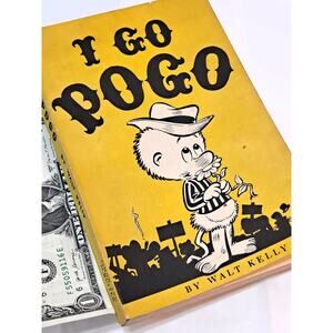 I GO POGO by Walt Kelly (1952 2nd Pogo Paperback)